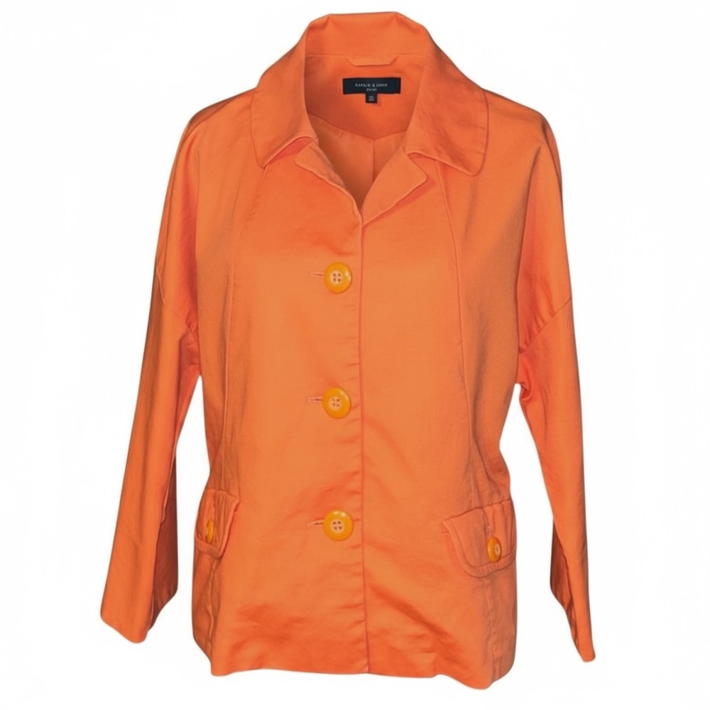 Rafaella Tangerine Blazer Jacket - image 1
